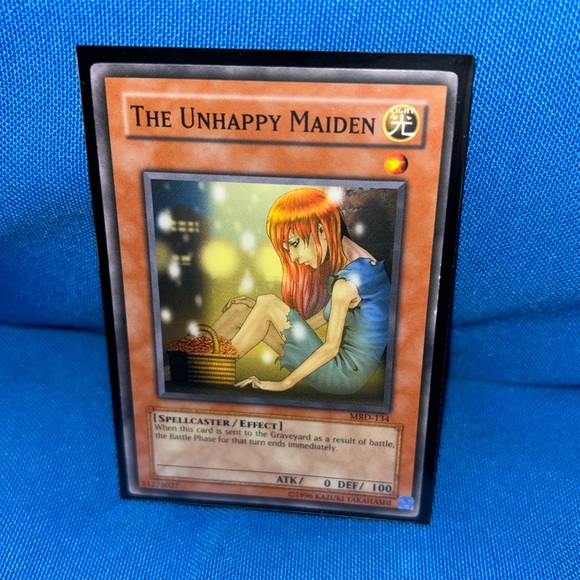 Yu-Gi-Oh Card The Unhappy Maiden Card Light Monster Card Spellcaster/Effect - Picture 1 of 4